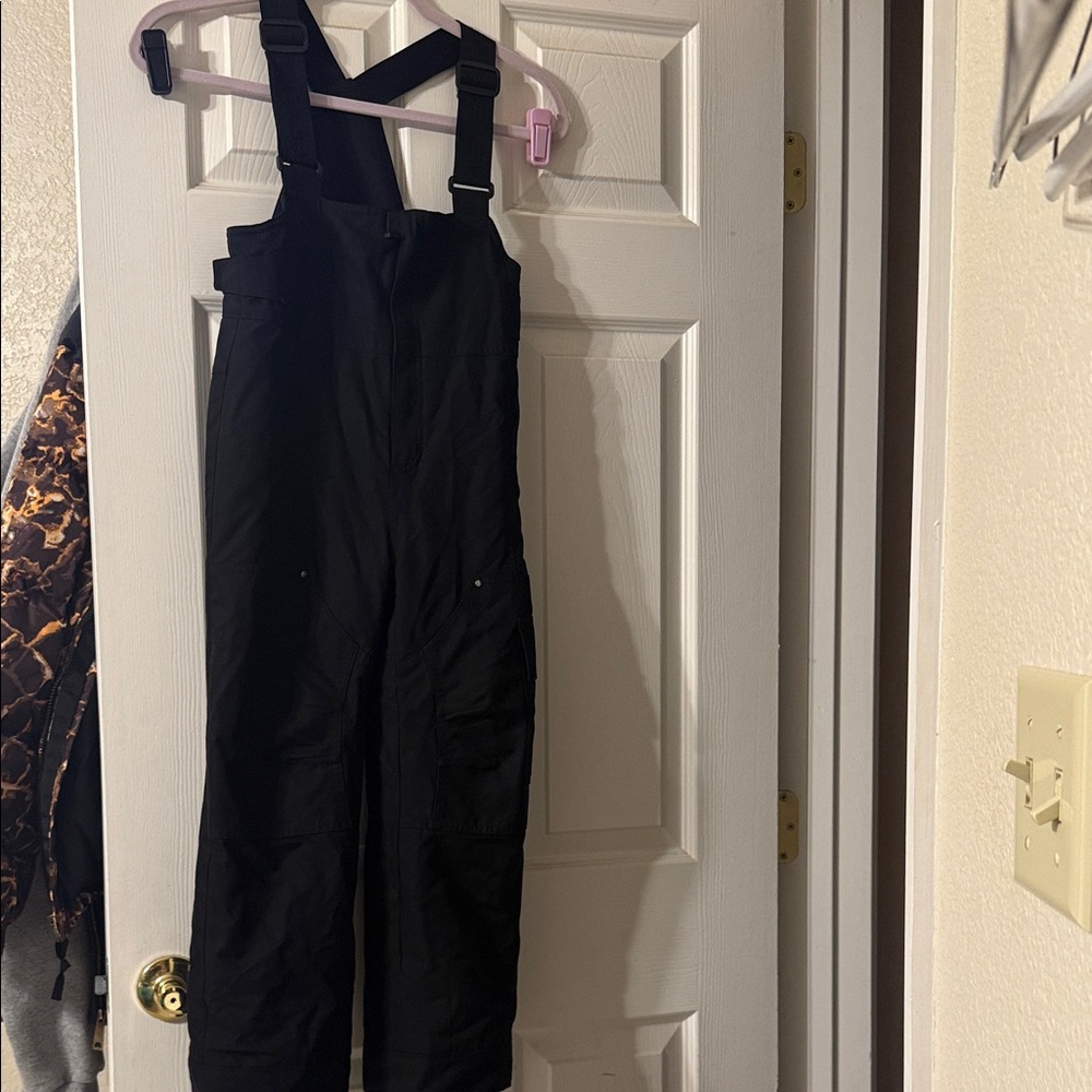 Obermeyer Black Snow Overalls